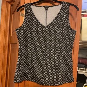 Ann Taylor peplum tank top